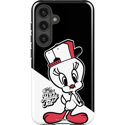 Looney Tunes Retro Tweety Bird Galaxy S25 Plus Impact Case
